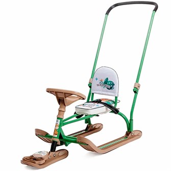 Снегокат Twiny2+  TW2+/Ж с жирафиком /Ника/ 168-908