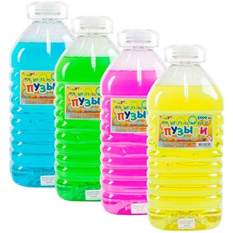 Мыльные пузыри Радуга для пистолетов и автоматов 5000мл 373-611