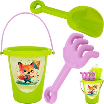 {{photo.Alt || photo.Description || 'Песочный набор КРОКОТАМ Лисёнок 3 предмета ПН9-З зелено-сиреневый /30/'}}