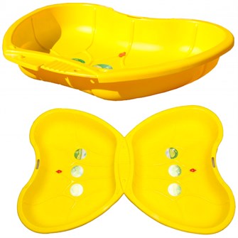Песочница-бассеин Крыло бабочки желтая Пл-С179 372-883