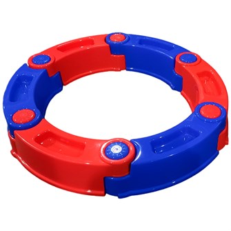 Песочница модульная AVGDейка 6 секций диаметр 107 см красно-синий Т335-4 372-950