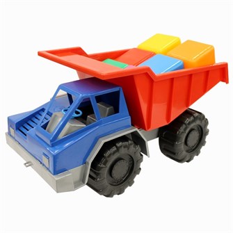 Автомобиль Грузовик Карьерный + Кубики 3-281 Кассон /6/ 103-506