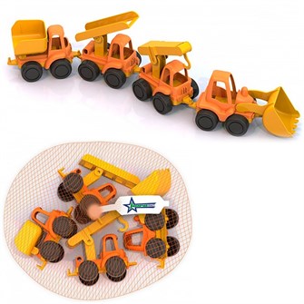 Набор Нордик строительная техника 4шт. 221 Норд /12/ 103-075