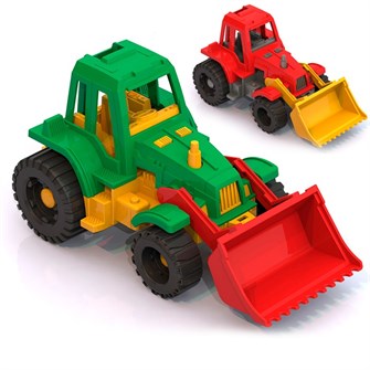 Трактор Ижора с грейдером 151 Норд /36/ 102-388