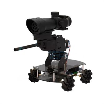 Программируемая 4-колесная пушка на базе платы Arduino 3820