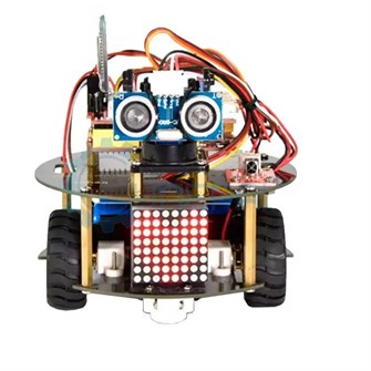 Программируемый колесный робот-конструктор на базе Arduino Keyes (Bluetooth) 3817