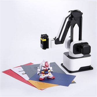 {{photo.Alt || photo.Description || 'Робот-манипулятор Rotrics DexArm Edu с модульными сменными насадками'}}