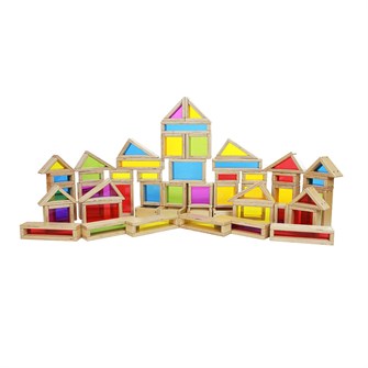 {{photo.Alt || photo.Description || 'Конструктор "Радужные блоки" Masterkidz (51 элемент) ✅'}}