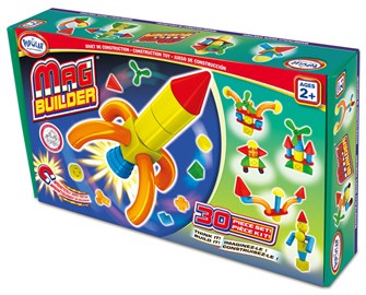 {{photo.Alt || photo.Description || 'Магнитный конструктор Popular Playthings "Строитель. Базовый (30 деталей)" + "Колесная база". Стартовый набор ✅'}}