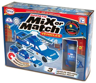 {{photo.Alt || photo.Description || 'Магнитный конструктор Popular Playthings Транспорт "Смешай и собери. Полиция" (Стартовый набор) ✅'}}