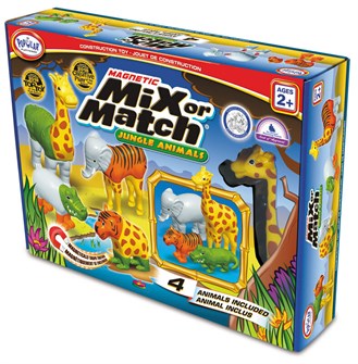 {{photo.Alt || photo.Description || 'Магнитный конструктор "Смешай и собери. Животные джунглей" (Стартовый набор) ✅'}}