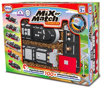 {{photo.Alt || photo.Description || 'Магнитный конструктор Popular Playthings Транспорт "Смешай и собери. Поезда" (Стартовый набор) ✅'}}