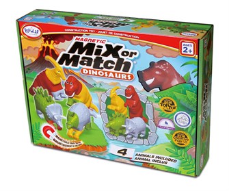 {{photo.Alt || photo.Description || 'Магнитный конструктор Popular Playthings "Смешай и собери. Динозавры набор №1" (Стартовый набор) ✅'}}