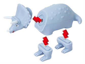 {{photo.Alt || photo.Description || 'Магнитный конструктор Popular Playthings "Смешай и собери. Мини динозавры делюкс" (Комплект на группу) ✅'}}