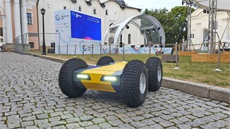 Ровер DH:FRAME 150 в сборе (basic AGV platform + onboard electronics) ✅ 2956