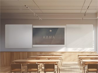 Интерактивная раздвижная доска с магнитно-маркерной поверхностью АЛМА «Фибоначчи» ✅ 14076