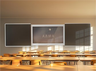Интерактивная раздвижная доска с магнитно-меловой поверхностью АЛМА «Фибоначчи» ✅ 14077
