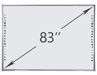 Интерактивная доска DigiTouch с диагональю 83