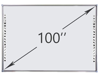 Интерактивная доска DigiTouch с диагональю 100