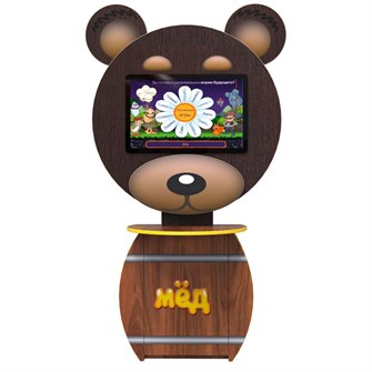 Профессиональный интерактивный комплекс «AVKompleks Multi 27» в форме мишки ✅ 1279