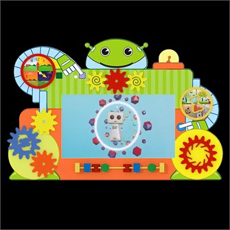 {{photo.Alt || photo.Description || 'Интерактивная панель с бизибордом Service.Interactive "Робот" (0-3 года) ✅'}}