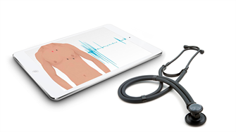 Экранный тренажер для обучения навыкам аускультации без манекена Pl-ScopeLite ✅ 2171