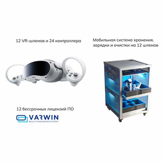 {{photo.Alt || photo.Description || 'Комплект для класса виртуальной реальности Geckotouch VR12/4VW256 ✅'}}