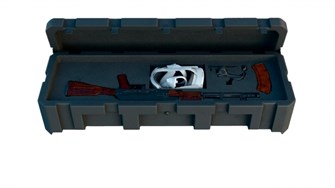 {{photo.Alt || photo.Description || 'Набор «ПАК VR-тир» Программное обеспечение виртуальный стрелковый тир, VR шлем PolyVR 6 Dof, ММГ автомат АК-74М, защитный кейс'}}