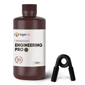 Фотополимерная смола Tiger 3D Engineering Pro Resin, черная (1 кг) 13686