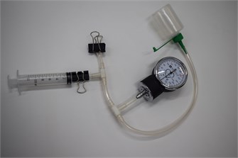 Прибор для изучения газовых законов (с манометром) 2755