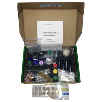 Набор учащегося «Начальная школа» Christmas (комплект оборудования для химико-экологических опытов в практикуме 