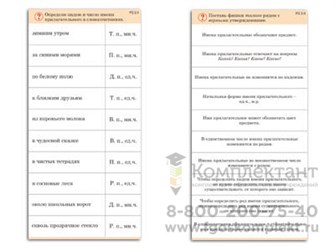 Комплект карточек (10) Имя прилагательное 671175229