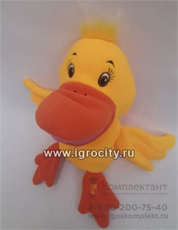 Логопедическая кукла с подвижным языком "Утенок" / игрушка "Логопедический утенок", Наивный мир 1383605291
