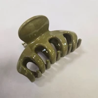 Заколка-краб горчичный с блестками, арт 108.084 108.084