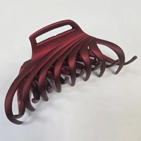 Заколка-краб красный, арт 108.032 108.032