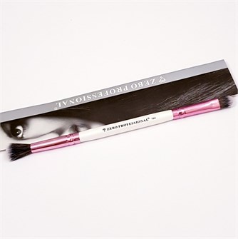 Кисть косметическая, двухсторонняя  ZEBO, 162-803055, цвет в ассортименте, арт.252.262 252.262