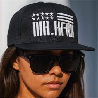 Кепка бейсболка прямой козырёк черная, арт.007.267 007.267