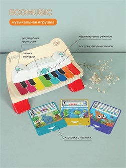Музыкальная игрушка Rant Ecomusic natural 4670078643414