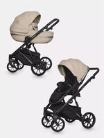 Коляска 2 в 1 Riko Basic Delta Ecco 11 camel 5907729452361