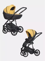 Коляска 2 в 1 Riko Basic Pacco 08 yellow 5907729453078
