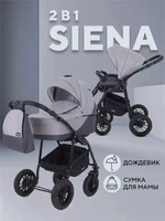 Коляска 2 в 1 Rant Siena 2024 02 темно-серый - светло-серый 5903990641664