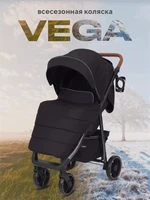 Коляска прогулочная Rant Vega 2023 Black 4670078628015