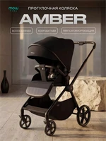 Коляска прогулочная Mowbaby Amber Black 4670078679444