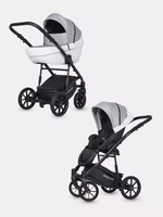 Коляска 2 в 1 Riko Basic Pacco 05 grey fox 5907729452163