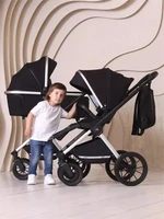 Коляска 2 в 1 Mowbaby Tilda Black 4670078627155