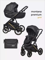 Коляска 2 в 1 Riko Basic Montana Premium Gold 02 5907729454099