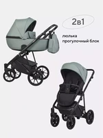 Коляска 2 в 1 Riko Basic Leon 01 Green 5907729454303