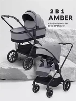Коляска 2 в 1 Mowbaby Amber Grey 4670078656155