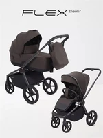 Коляска 2 в 1 Rant Flex Soft Therm Shine brown 4670078668547