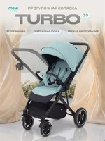 Коляска прогулочная Mowbaby Turbo 2.0 2025 Mint 4670078646460